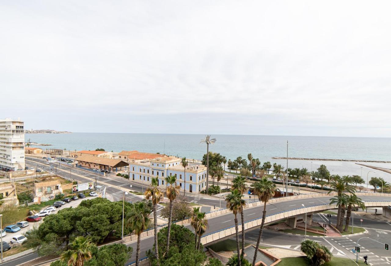 Atico De Lujo Con Vistas Al Mar, Primera Linea Playa Del Postiguet Alicante Eksteriør billede