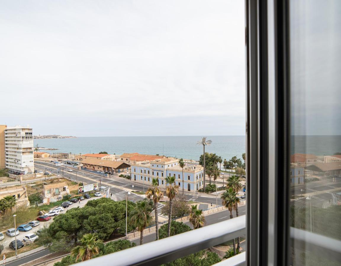 Atico De Lujo Con Vistas Al Mar, Primera Linea Playa Del Postiguet Alicante Eksteriør billede